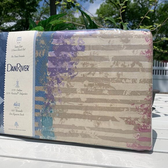 Vtg Dan River Twin Sheet Set - Picture 2 of 9